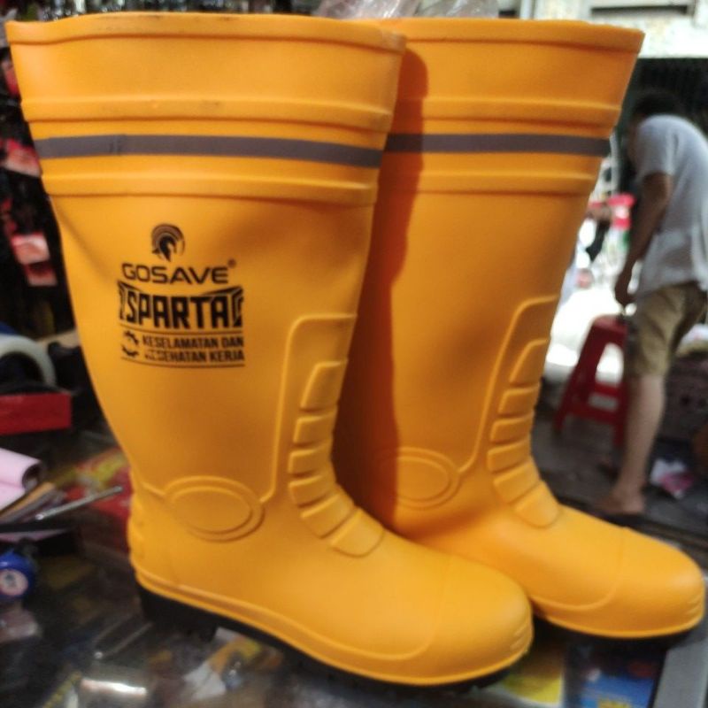 sepatu boot safety GOSAVE SPARTA/ sepatu pekerja gosave