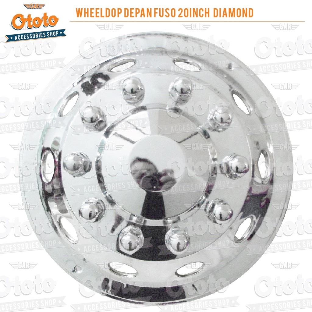 Wheeldop 20 Inch JV DEPAN BELAKANG Tipe Baut - Roda Truk Pariwisata Stenliss