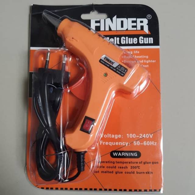 Alat Tembakan Lem Bakar Glue Gun Kecil saklar Switch On Off finder