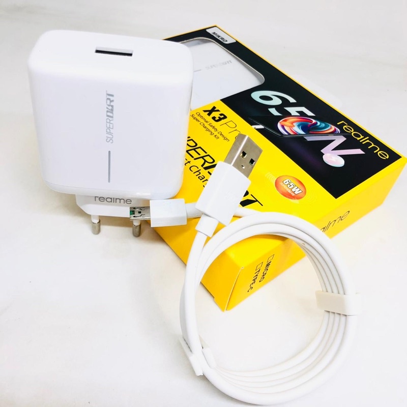 NEE TC REALME X3Pro 65W CHARGER MICRO TYPE C KHUSUS GROSIR