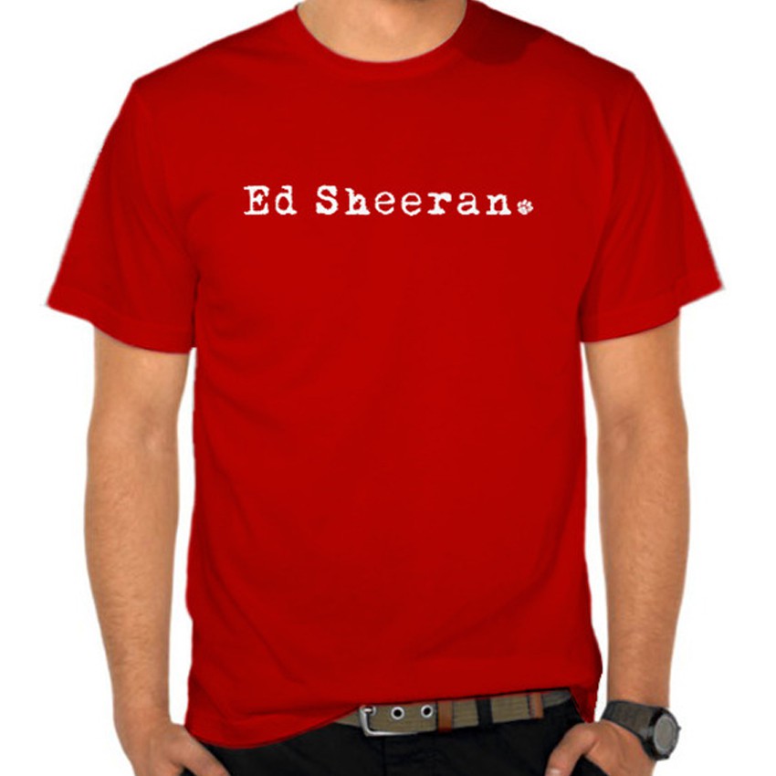 Kaos Distro Ed Sheeran 4 Black PREMIUM