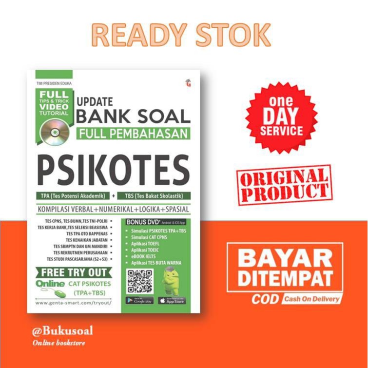 Buku Bank Soal Psikotes Tpa Tbs 2020 Cpns Casn Sbmptn Buku Psikotes 2020 Update Oto Bappenas Shopee Indonesia