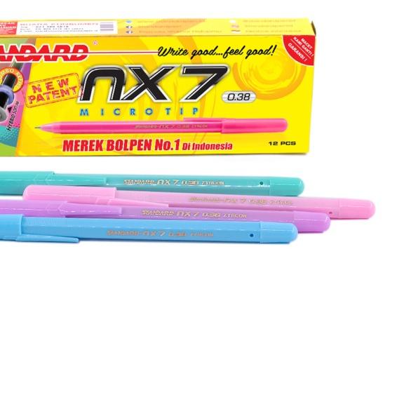

STANDARD PEN NX 7 ISI 12 PCS - Hitam