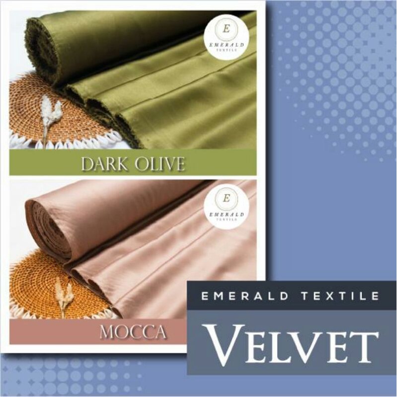 ( BUKAN HIJAB ) 1 Meter Kain Satin Velvet Roberto Cavalli Silk Premium ( HARGA PER 1 METER KAIN )