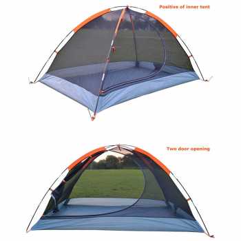 Tenda Camping Outdoor Hiking Tenda Gunung Backpacking Tent Double Layer Single Layer