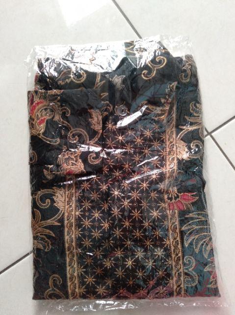 Sb Collection Atasan Kemeja Medy Lengan Panjang Batik Anak Laki-laki