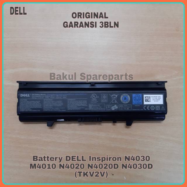 Baterai Original DELL Inspiron N4030 M4010 N4020 N4020D N4030D