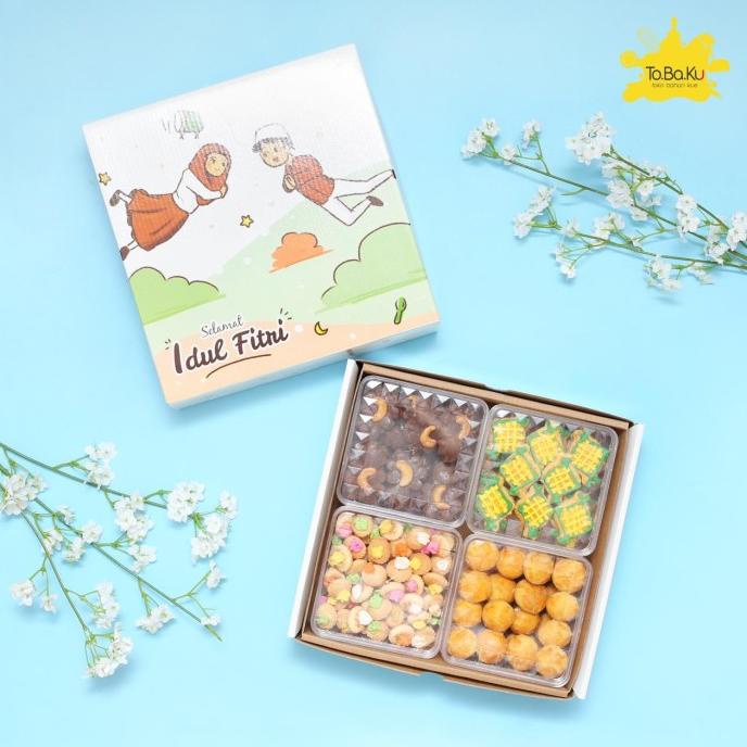 

((((()paling dicari] Kotak-Ku Lebaran 22,5 x 22,5 x 6,5cm (1 pack isi 10pcs)
