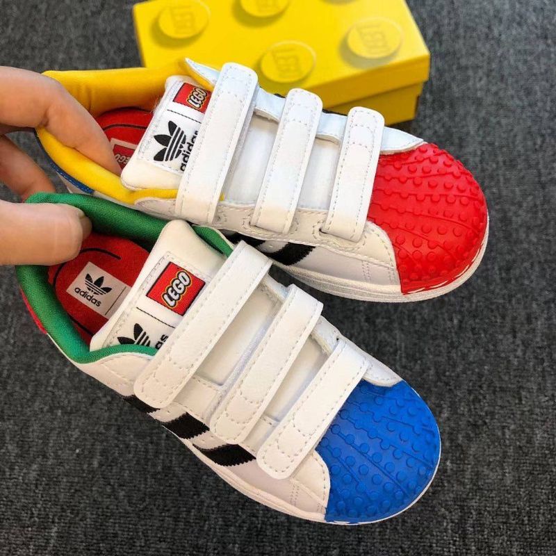 Kids Shoes's Sepatu anak cewek cowok Adidas Superstar Lego Kids - Premium Quality