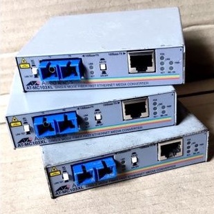 Allied Telesis AT-MC103XL media converter singgle mode fiber 15km