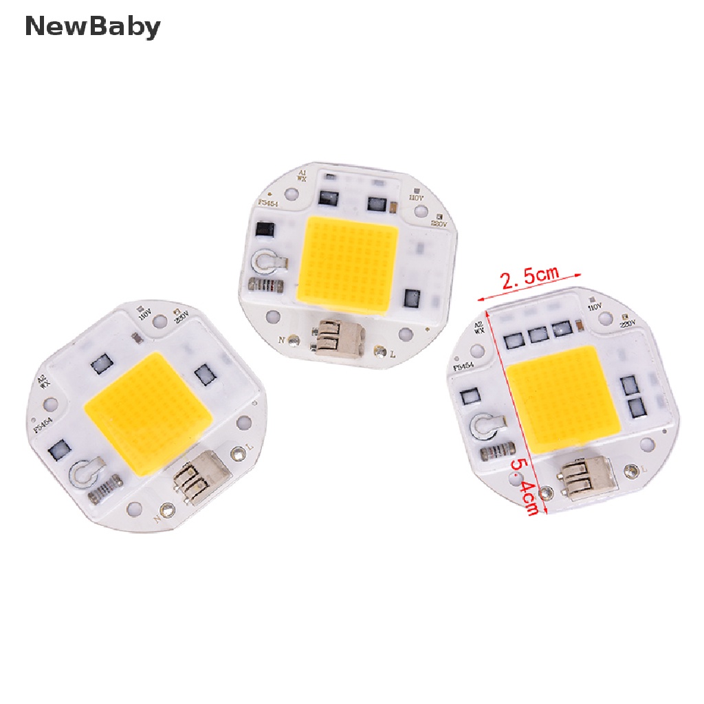 Chip Lampu Sorot LED COB 100W 70W 50W 220V Bahan Aluminum