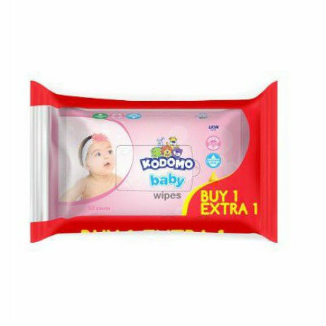 Kodomo Baby Wipes 50s