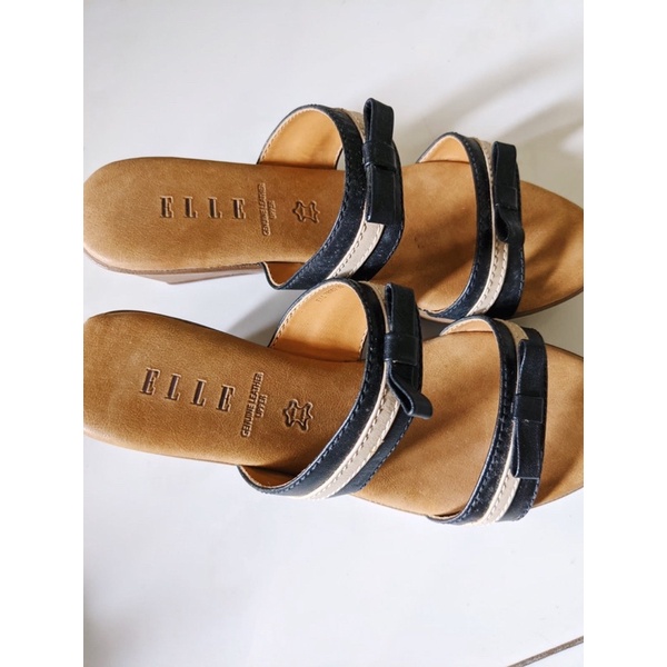 preloved sandal wedges elle