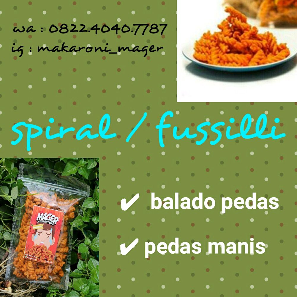 

Jual makaroni spiral Murah