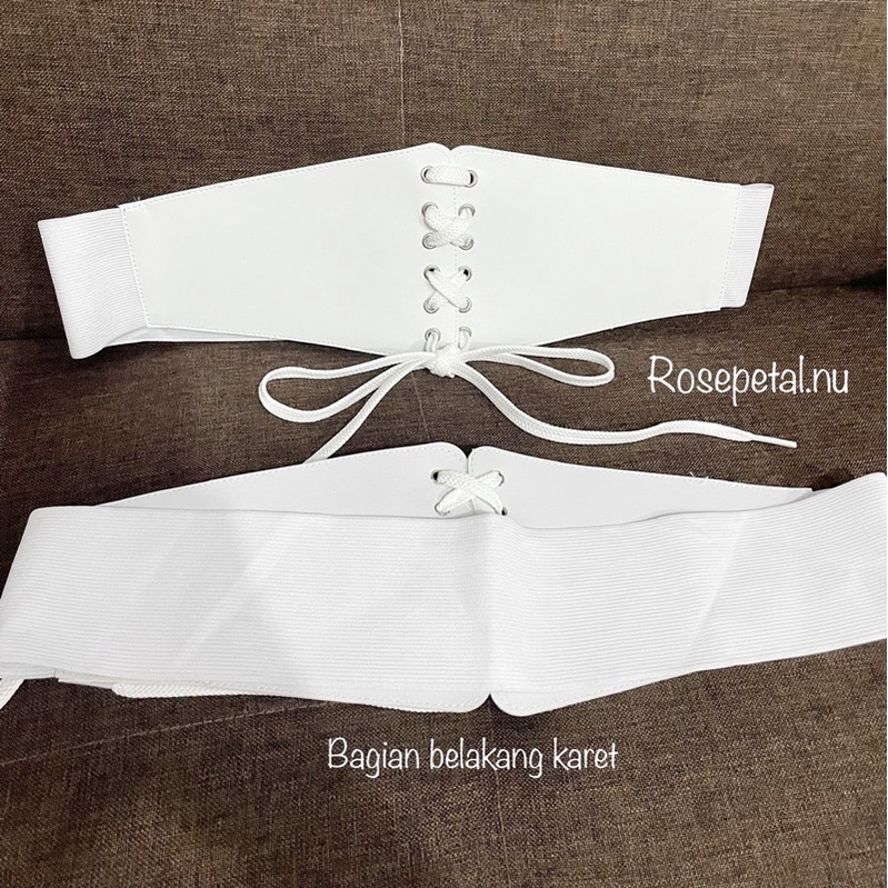 obi belt rubber / ikat pinggang obi / obi belt tali / belt korean