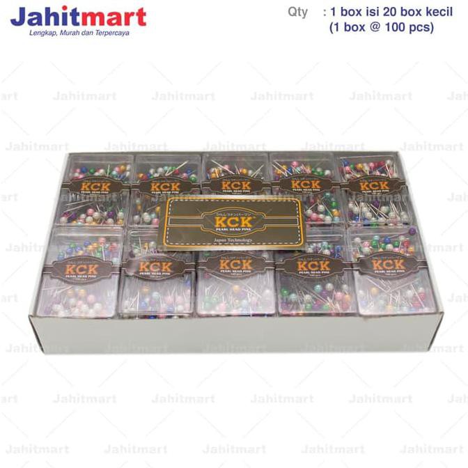 ITERLARISl JARUM PENTUL ORIGINAL JEPANG MERK "KCK" (1 BOX = 20 MIKA KECIL)