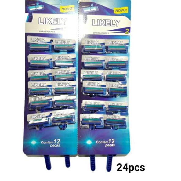 ✹ ALAT CUKUR isi 24PCS CUKURAN JENGGOT ALAT CUKUR KUMIS ❉