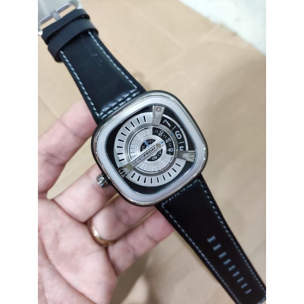Jam tangan SEVEN FRIDAY SF M1/01 automatic, mesin Miyota Japan, NFC aktif Fullset