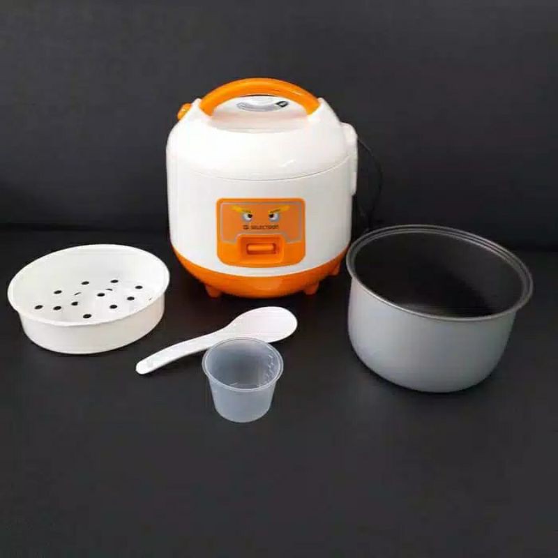 rice cooker SELECTRON 1 liter - magic com 3 in 1 anti penyok