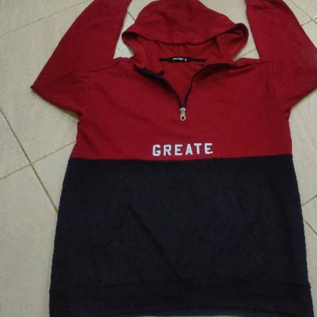 Hoodie zipper atas brand Ecolier barang PL