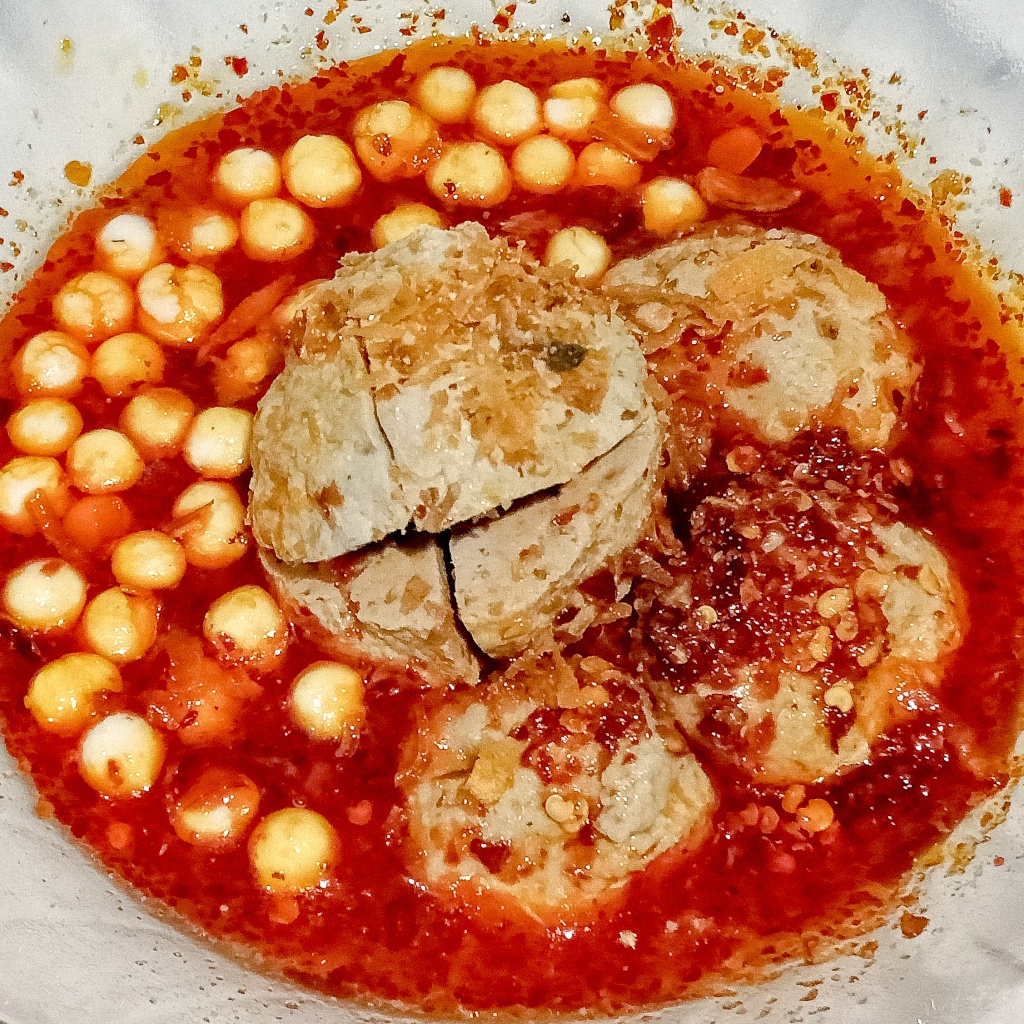 BAKSO / BASO IKAN SINAR BAHARI BANDUNG Kemasan Mini Isi 1 Bakso Ikan Besar + 3 Bakso Ikan Kecil