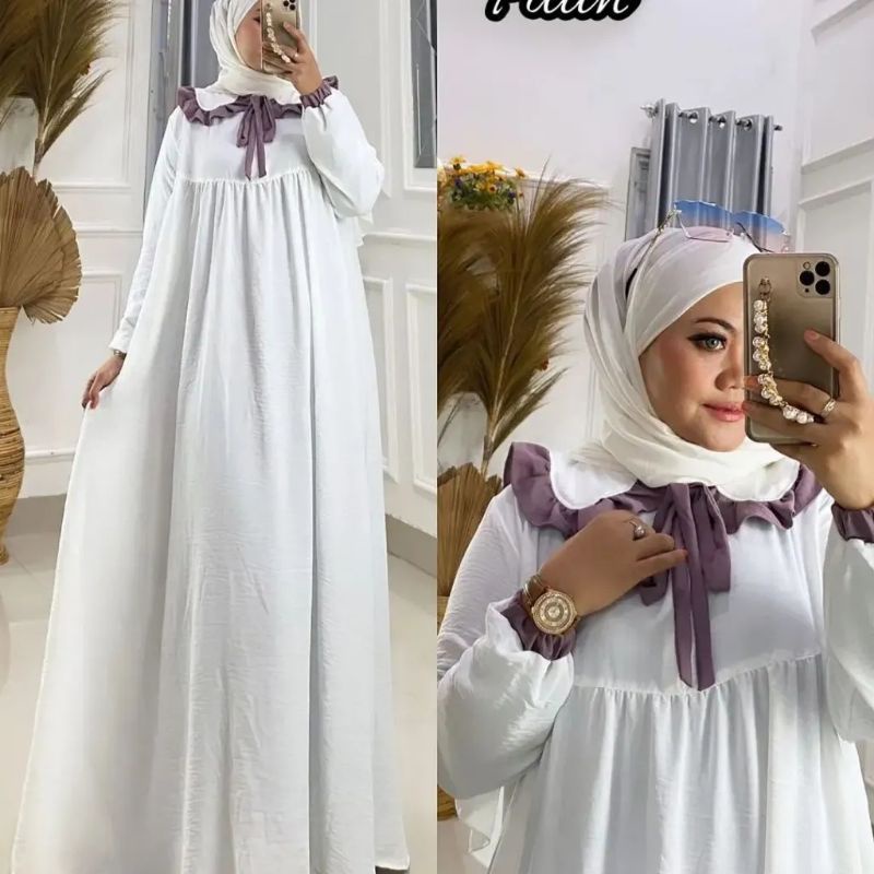 Zenhara maxy dress crinkle