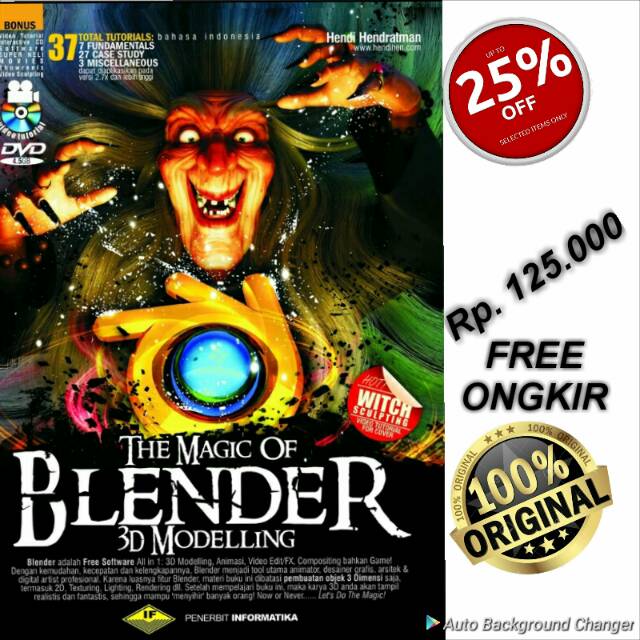 BUKU THE MAGIC OF BLENDER MODELING