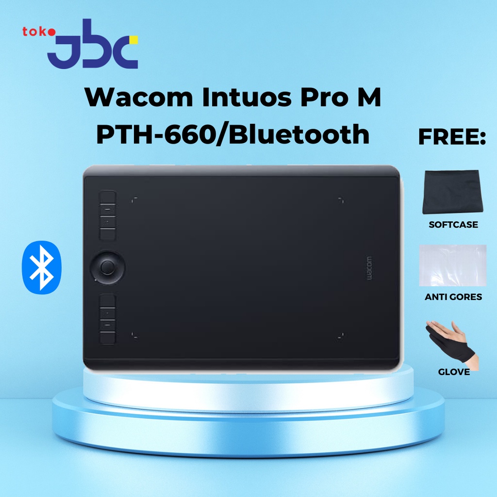 Pen Tablet  Profesional Wacom Intuos Pro Medium PTH660 / PTH-660  garansi resmi 1thn