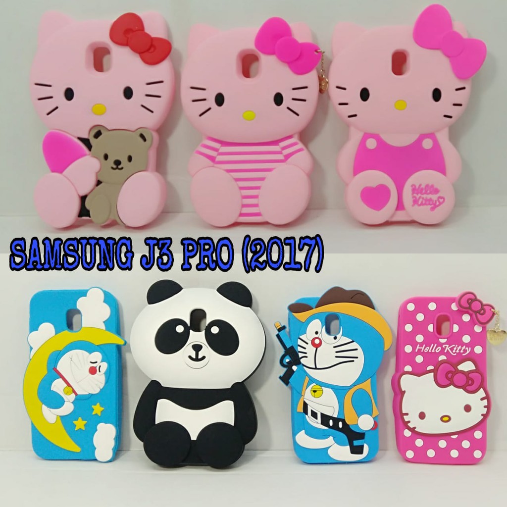 Samsung J3 Pro 17 Soft Case Caracter Boneka 3d Lucu Shopee Indonesia