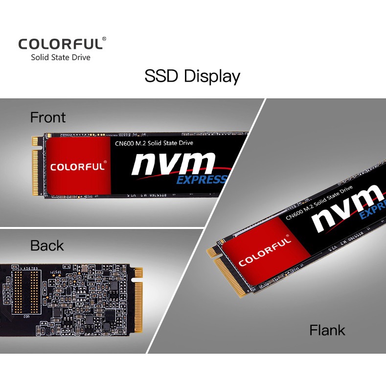 COLORFUL SSD NVME CN600 128GB 256GB 512GB 1TB