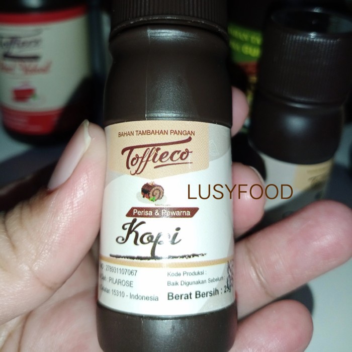 

toffieco kopi 25 gr pasta coffee/ toffieco flavour essence esen