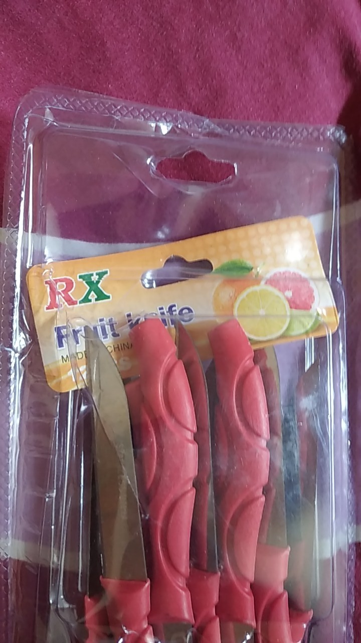 Pisau Buah Stainless Set Isi 12 Pcs Pisau Dapur Mini Pisau