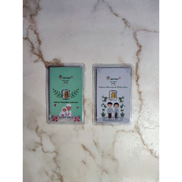 Logam Mulia Antam x Hartadinata Wedding Series 0.1 gr