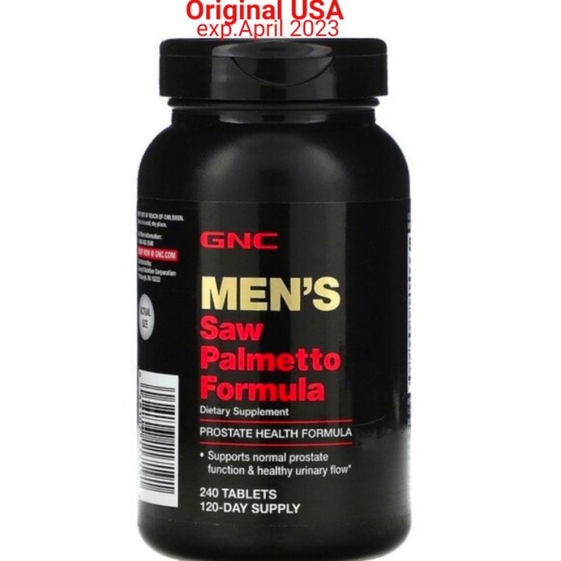 GNC Men Saw Palmetto Formula 240 tabs