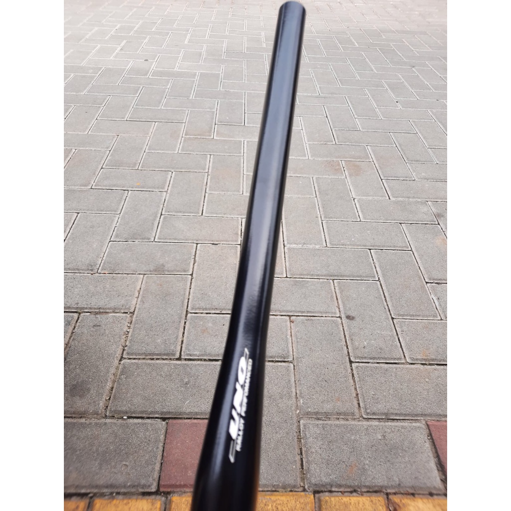 TERMURAH !!! Stang Sepeda FLATBAR 31.8mm / Alloy Hitam / Realpict