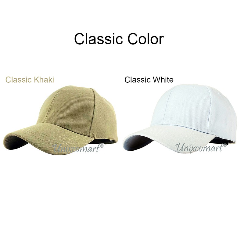 Topi PLAIN BASEBALL Hat Cap Casual Sport Distro Polos Pria Wanita