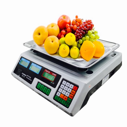 Termurah Timbangan Buah Digital 40KG - Digital Computing Scale Double Display