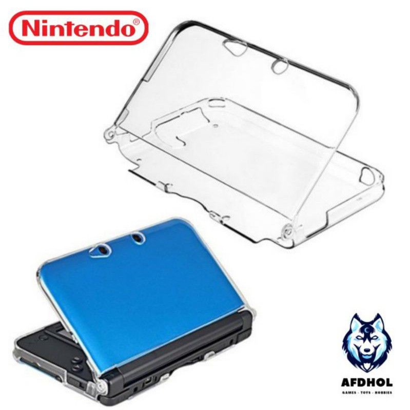 Crystal Case Mika Nintendo 3ds XL LL 3dsXL 3dsLL Mika Nintendo Old 3ds XL Casing Transparan Bening