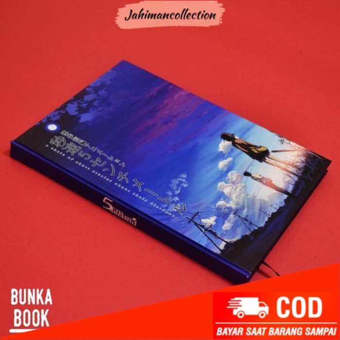 

✨ BISA COD ✨ Note Book 5cm (B) Anime Hardcover