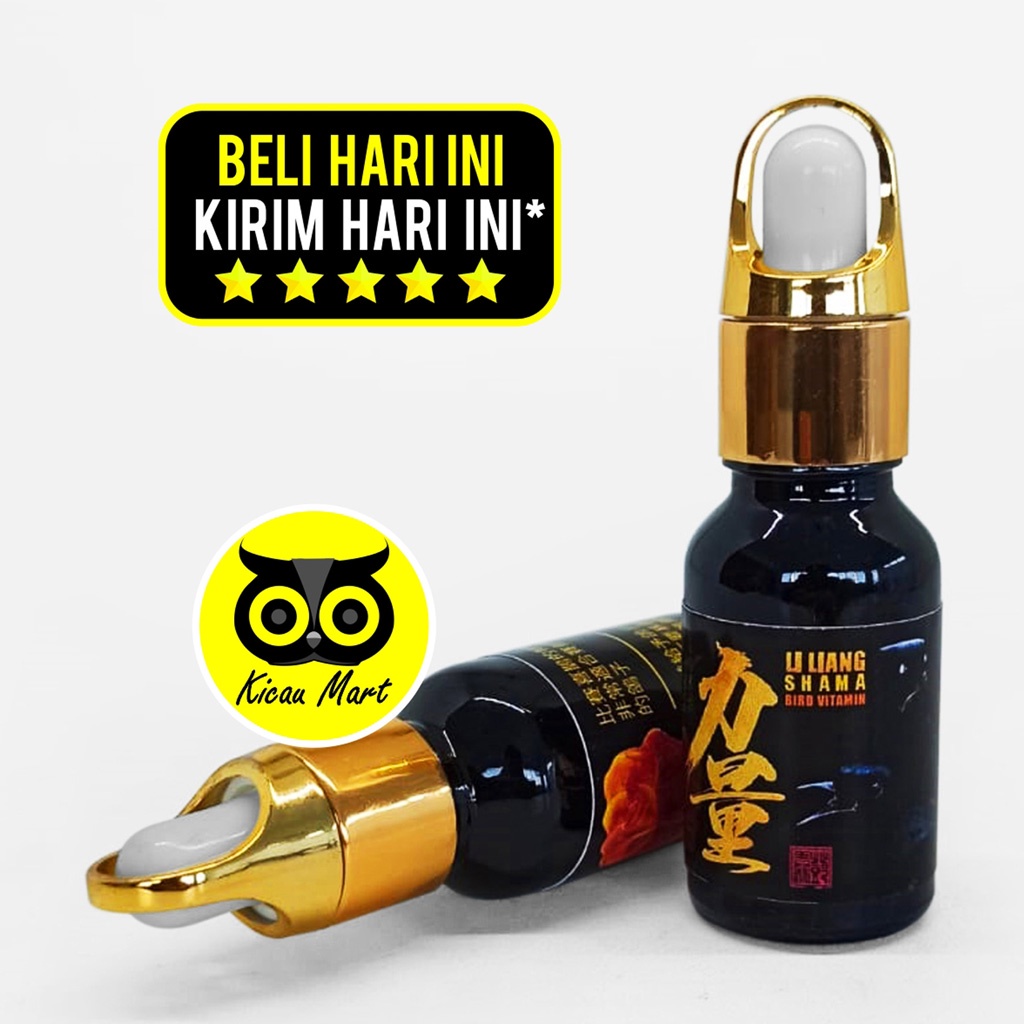 Vitamin Penggacor Burung Murai Batu Import China Herbal Li Liang Shama Bird Vitamin Harian Lomba Burung Murai Batu Trotol Suplemen Liliang Shama Bird Obat Gacor Macet Bunyi Burung Murai