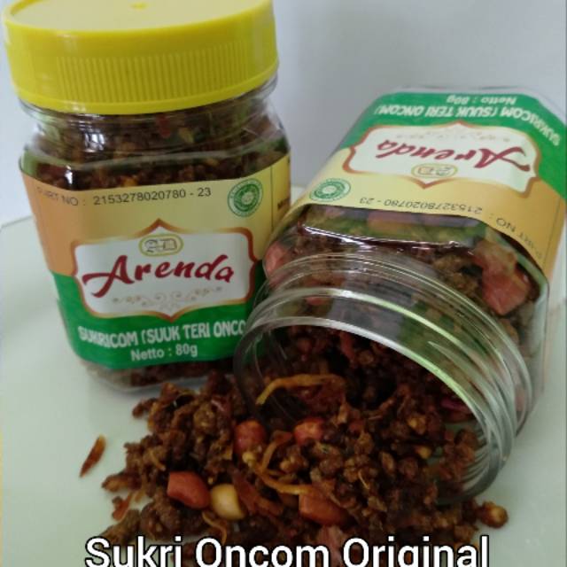 

Sukri Oncom Rasa Original 80g