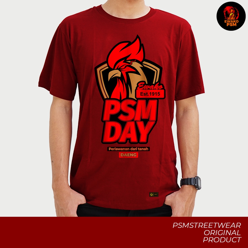 [PREMIUM] Kaos PSM Makassar Edisi Perlawanan / Baju PSM Makassar / Bukan Jersey PSM