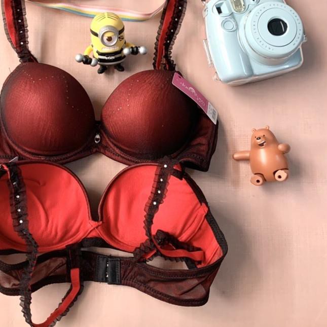 ⅎ Bra push up kawat, mesh bra, BH kawat, BH busa tebal, Import ✴