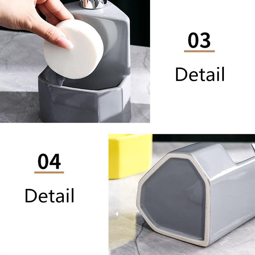Populer Dispenser Sabun Cuci Tangan Dapur Cair Lotion Shampoo Foam Bottle Botol Hand Sanitizer