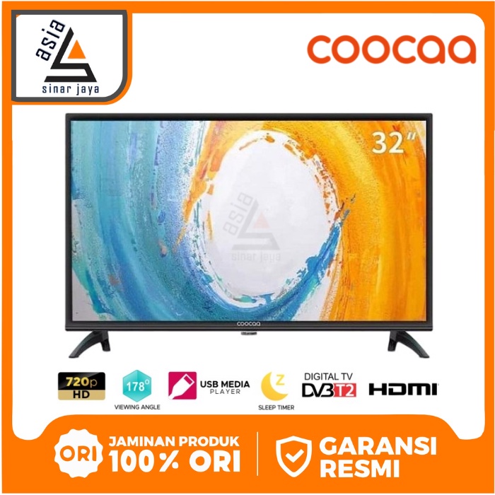 COOCAA LED TV Digital 32 Inch - 32CTD2000