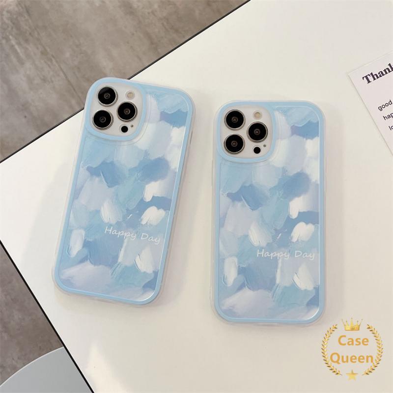 Soft Case Desain Lukisan Tinta Biru Artistik Untuk OPPO A57 2022 A76 A96 A54 A16 A95 A16K A52 A16E A15 A5S A74 A1K A92 A36 A72 Reno 7Z A12 4F A51 A15 A5S A15 A5S A15 A15 A12 A3S A33333333 A5 A33 A53