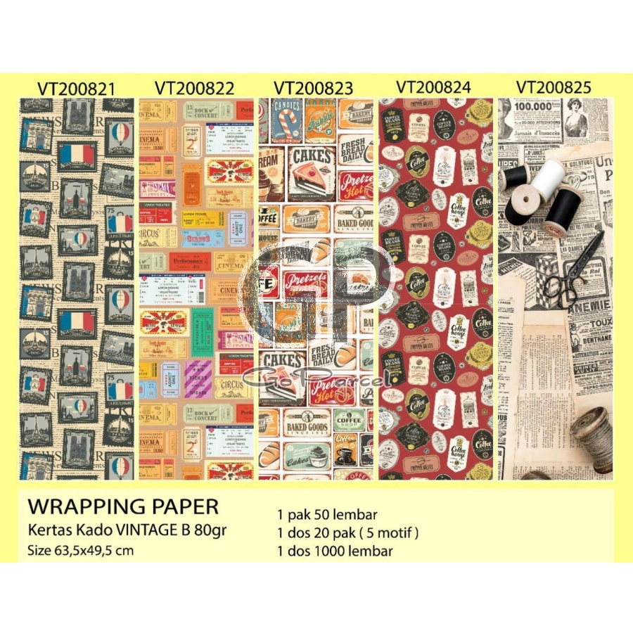 ( 5 Lembar ) KERTAS KADO VL NEWSPAPER - GIFT WRAPPING PAPER COFFEE SHOP / CAKES / PREMIUM BROWN KRAFT 80 GRAM VINTAGE CLASSIC PROPERTY PHOTOGRAPHY FOR BACKGROUND COVER STUDIO / EUSTHATIC