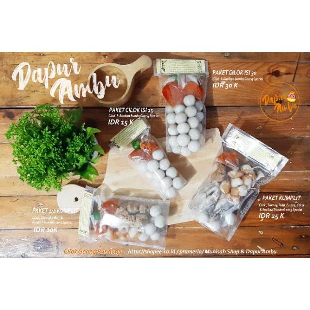 

Cilok Goang Bandung ( Dapur Ambu )