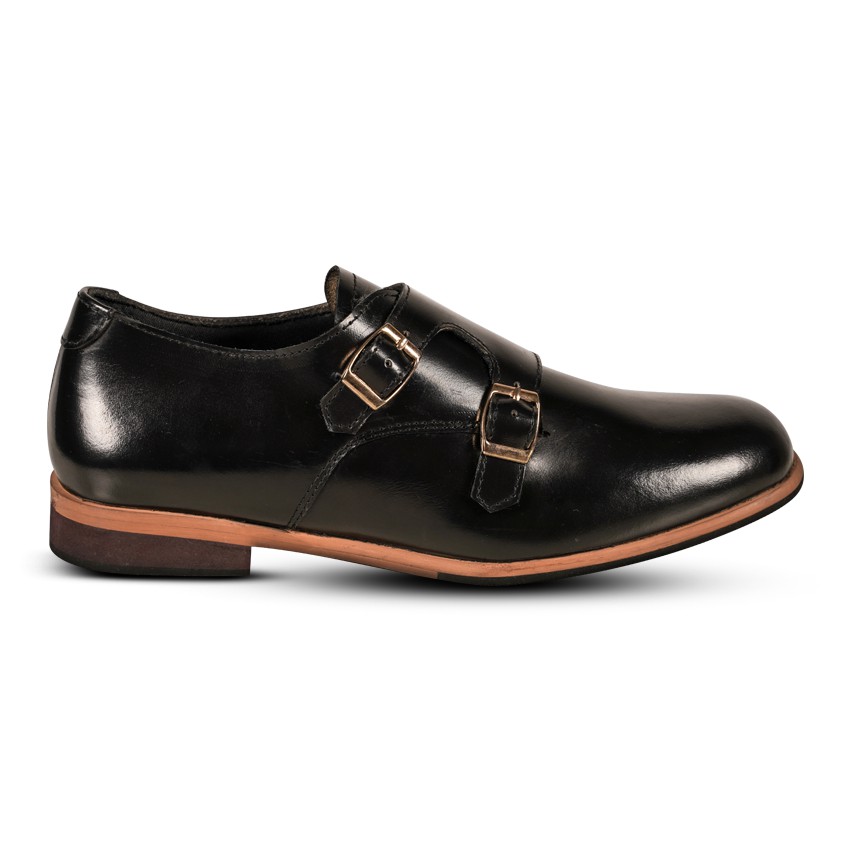 GILLY MONKSTRAP BLACK WOMEN SHOES