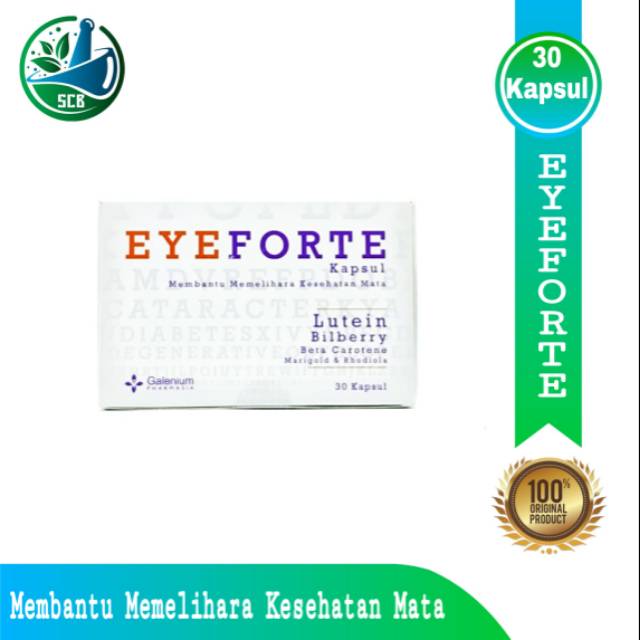 Eye Forte - Untuk memelihara kesehatan mata